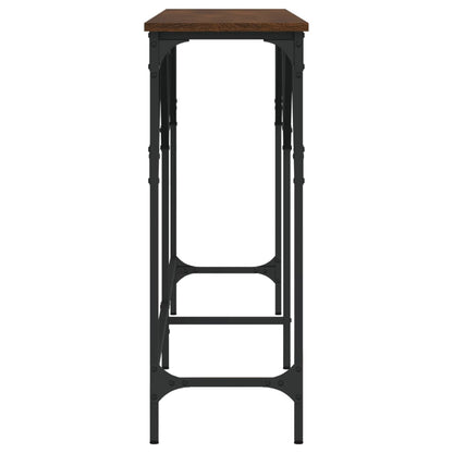 vidaXL Konsolentisch Braun Eichen-Optik 180x29x75 cm Holzwerkstoff