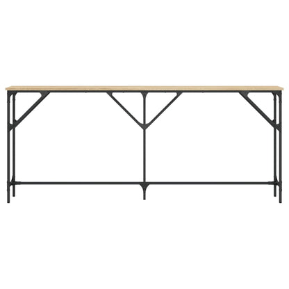 vidaXL Konsolentisch Sonoma-Eiche 180x23x75 cm Holzwerkstoff