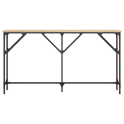 vidaXL Table console chêne Sonoma 140x23x75 cm Bois d'ingénierie