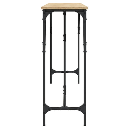 vidaXL Console chêne sonoma 200x29x75 cm Aggloméré
