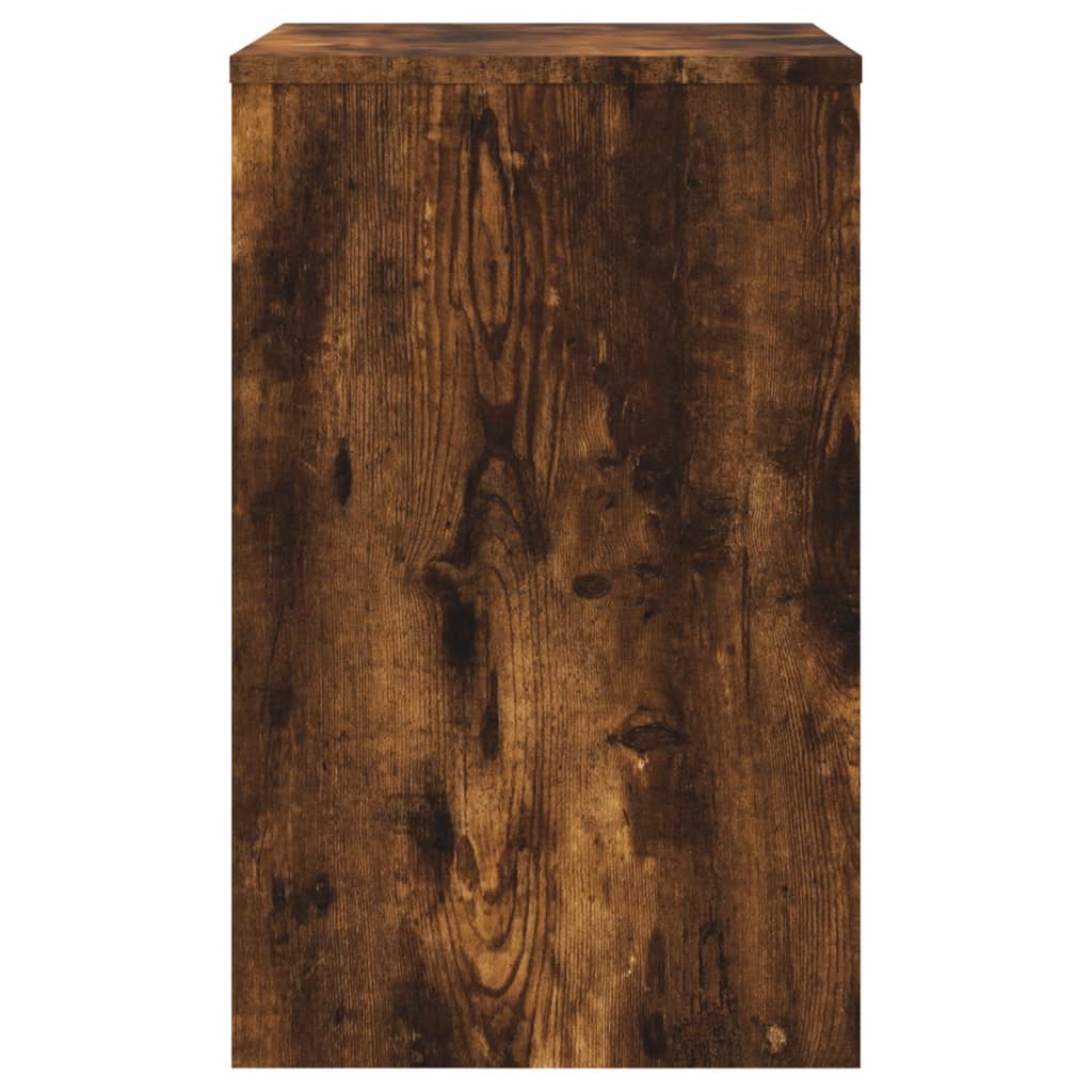 vidaXL Tables gigognes 3 pcs Chêne fumé Bois d'ingénierie