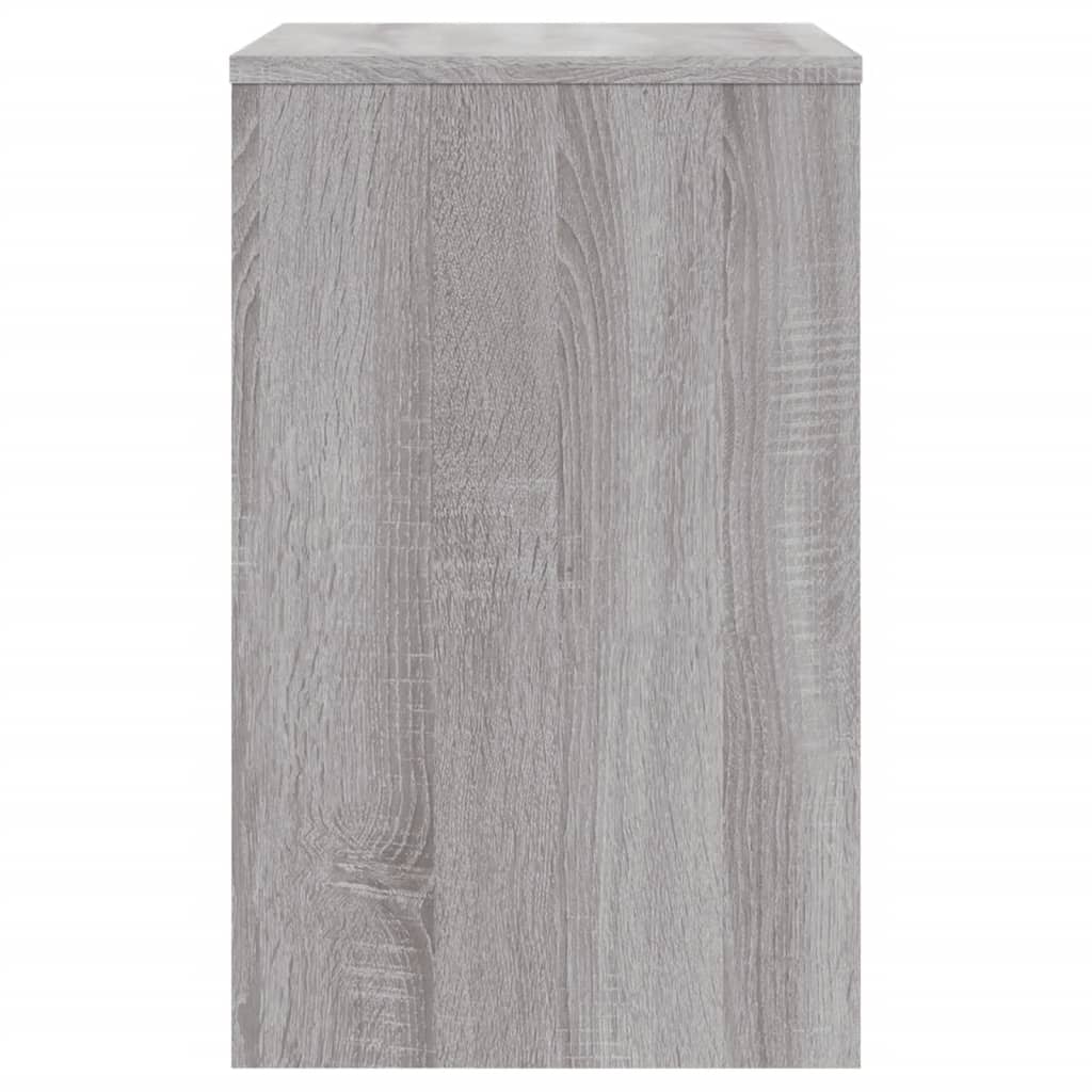 vidaXL Tables gigognes 3 pcs Gris Sonoma Bois d'ingénierie