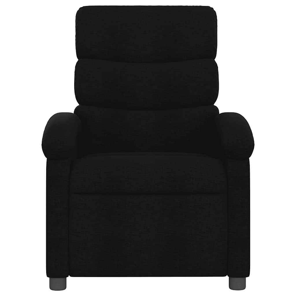 vidaXL Relaxsessel Schwarz Stoff