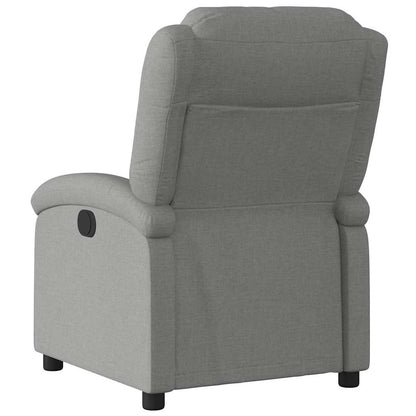 vidaXL Fauteuil de relaxation gris foncé en tissu
