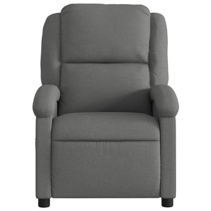 vidaXL Massagesessel Dunkelgrau Stoff