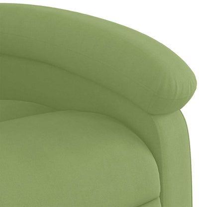 vidaXL Massagesessel Hellgrün Samt
