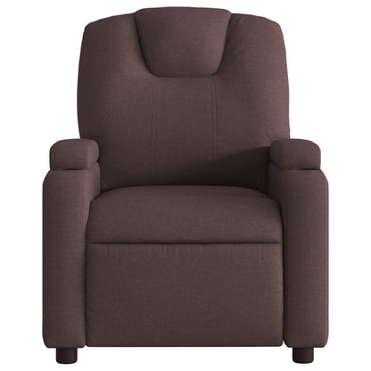 vidaXL Relaxsessel Dunkelbraun Stoff