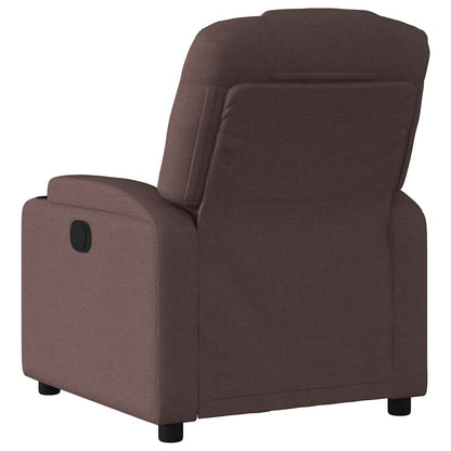 vidaXL Relaxsessel Dunkelbraun Stoff