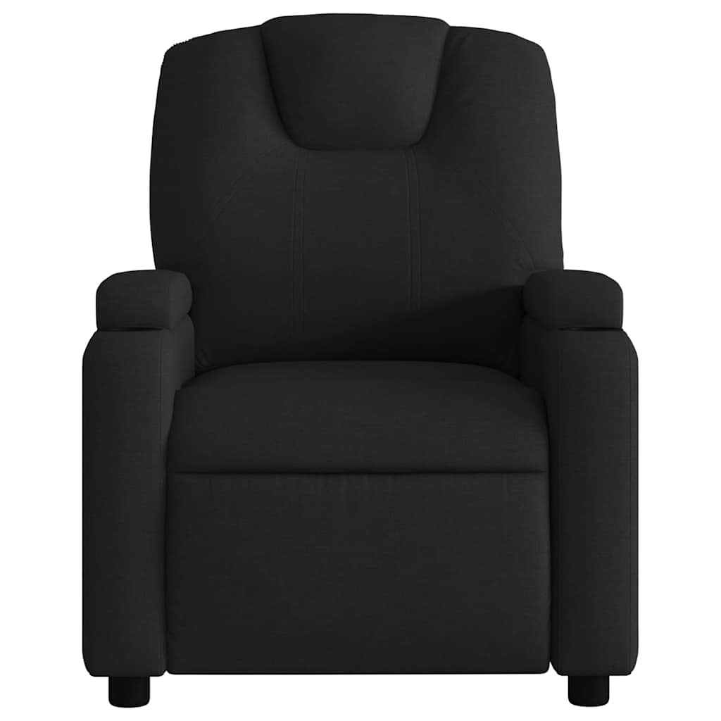 vidaXL Massagesessel Schwarz Stoff