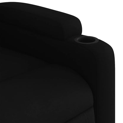 vidaXL Massagesessel Schwarz Stoff