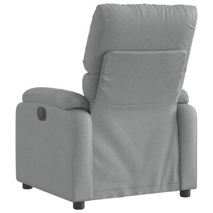 vidaXL Relaxsessel Hellgrau Stoff