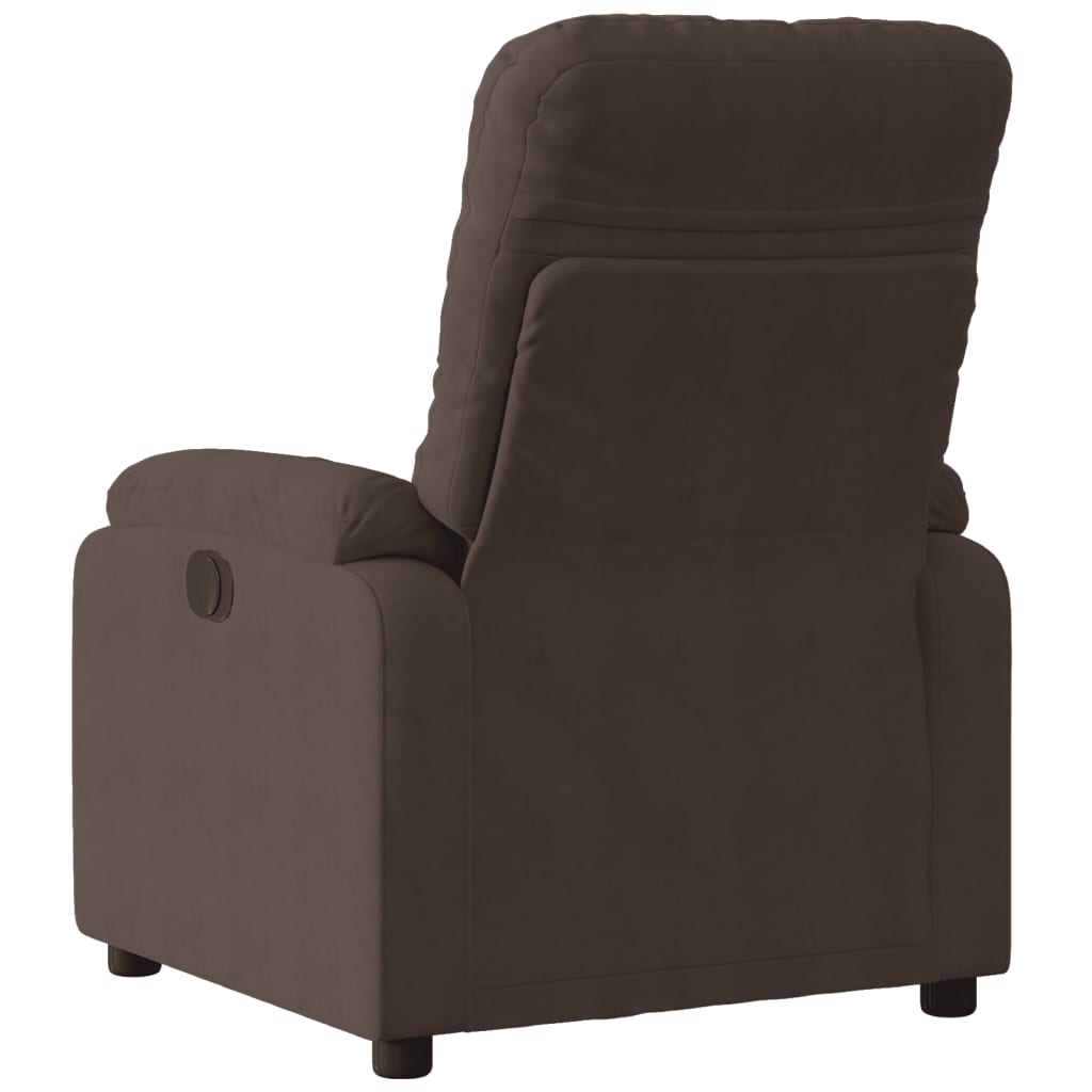 vidaXL Relaxsessel Braun Mikrofasergewebe