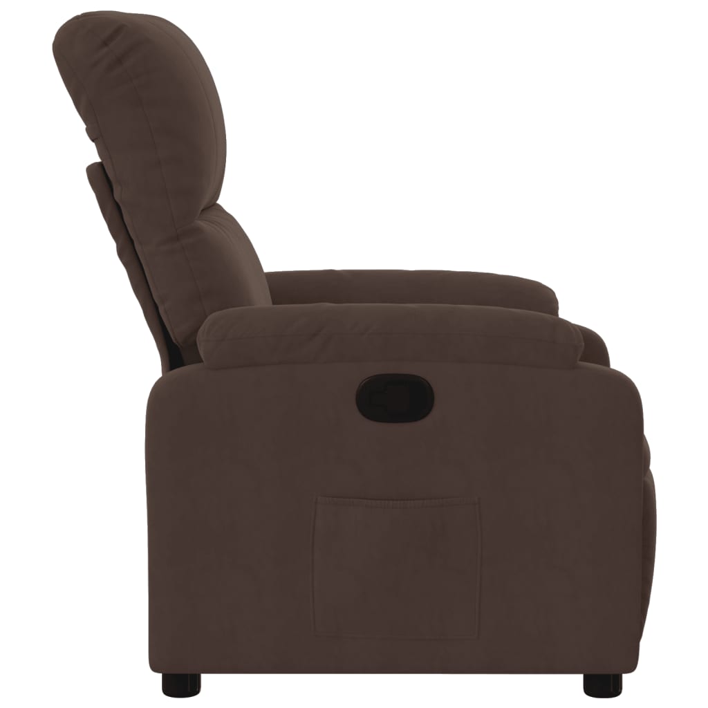 vidaXL Relaxsessel Braun Mikrofasergewebe