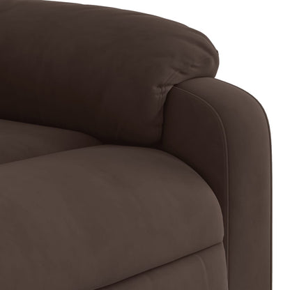 vidaXL Relaxsessel Braun Mikrofasergewebe