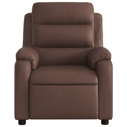 vidaXL Fauteuil relax marron similicuir