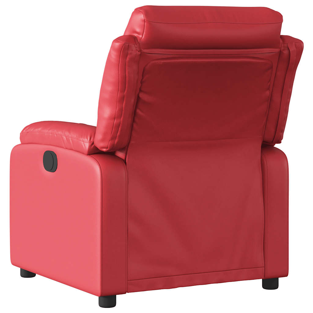 vidaXL Relaxsessel Rot Kunstleder
