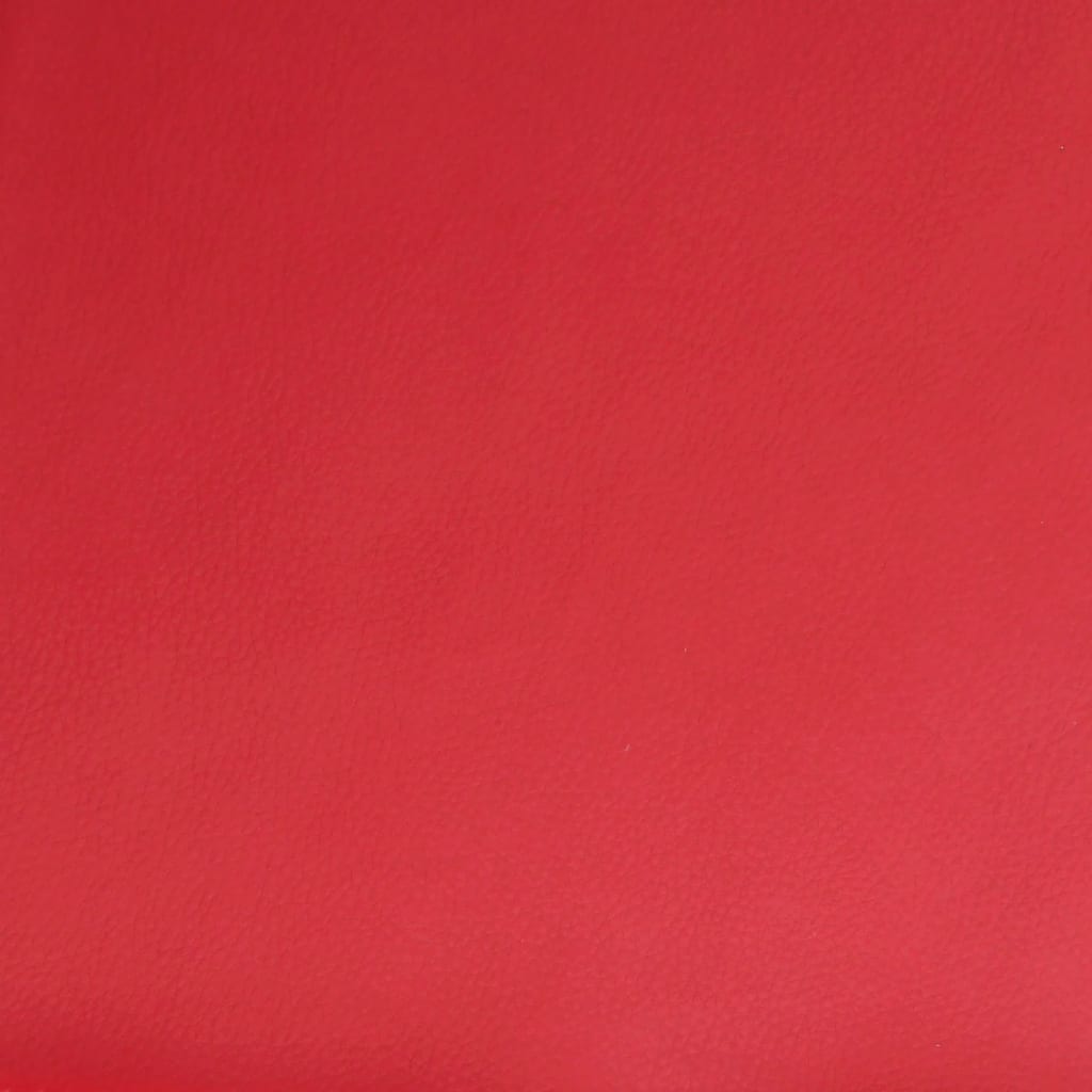 vidaXL Fauteuil relax rouge en similicuir