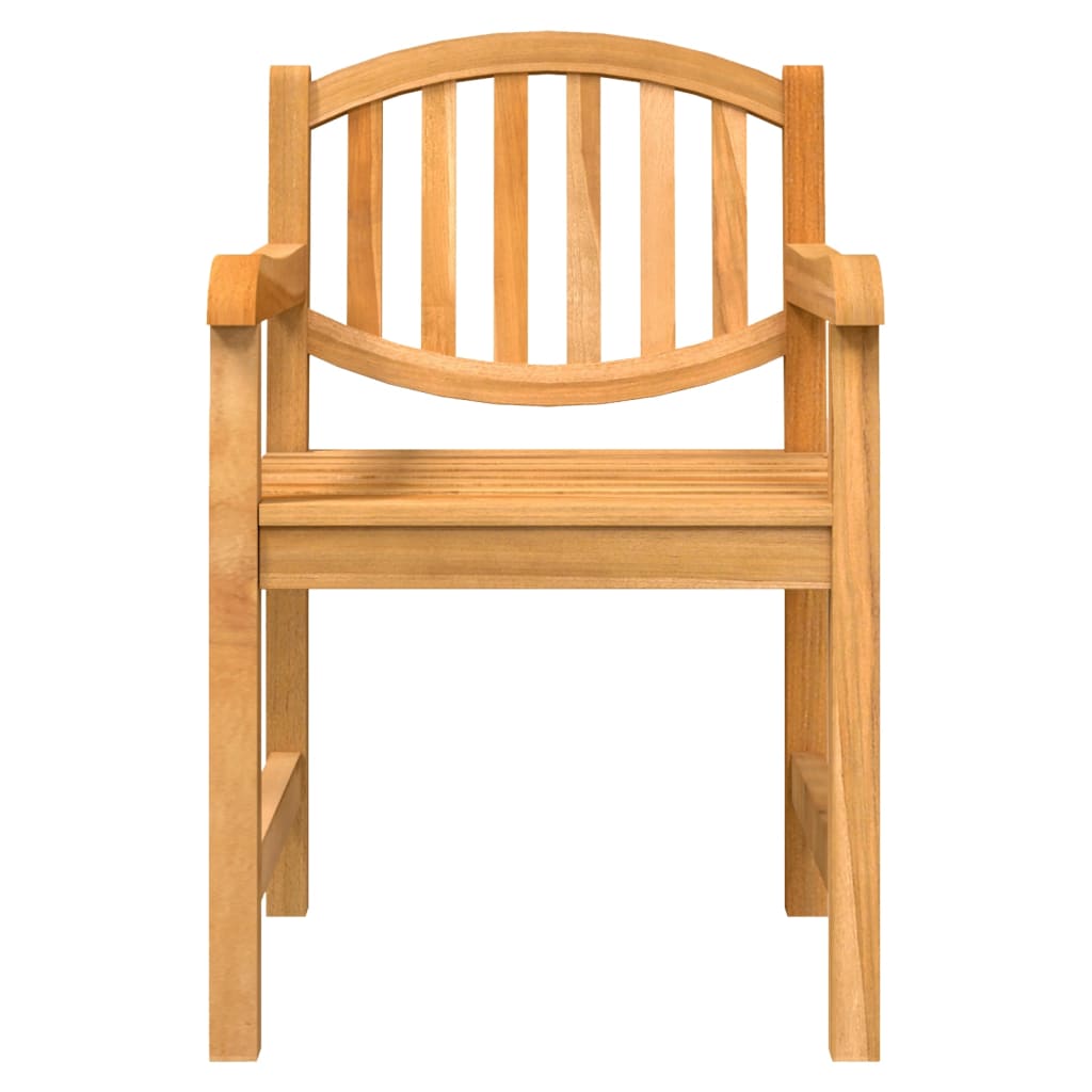 vidaXL Gartenstühle 8 Stk. 58x59x88 cm Massivholz Teak