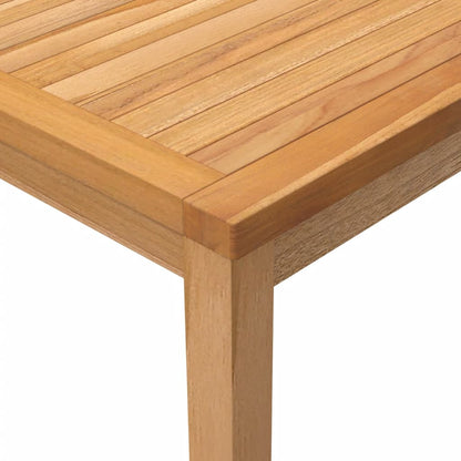 vidaXL 5-tlg. Garten-Essgruppe Massivholz Teak