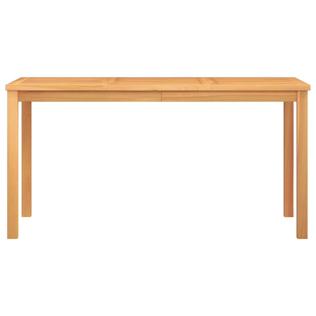 vidaXL 5-tlg. Garten-Essgruppe Massivholz Teak