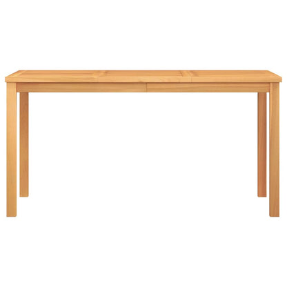 vidaXL 5-tlg. Garten-Essgruppe Massivholz Teak