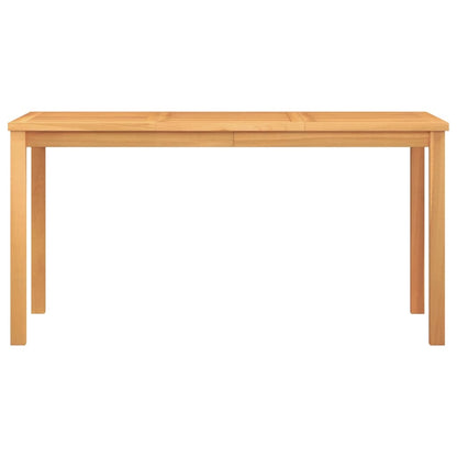 vidaXL 5-tlg. Garten-Essgruppe Massivholz Teak