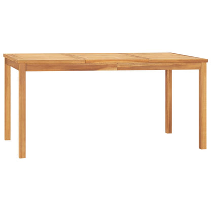 vidaXL Ensemble de salle à manger de jardin 5 pcs en teck massif