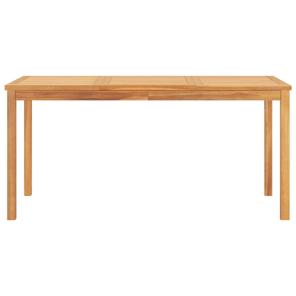 vidaXL Ensemble de salle à manger de jardin 5 pcs en teck massif