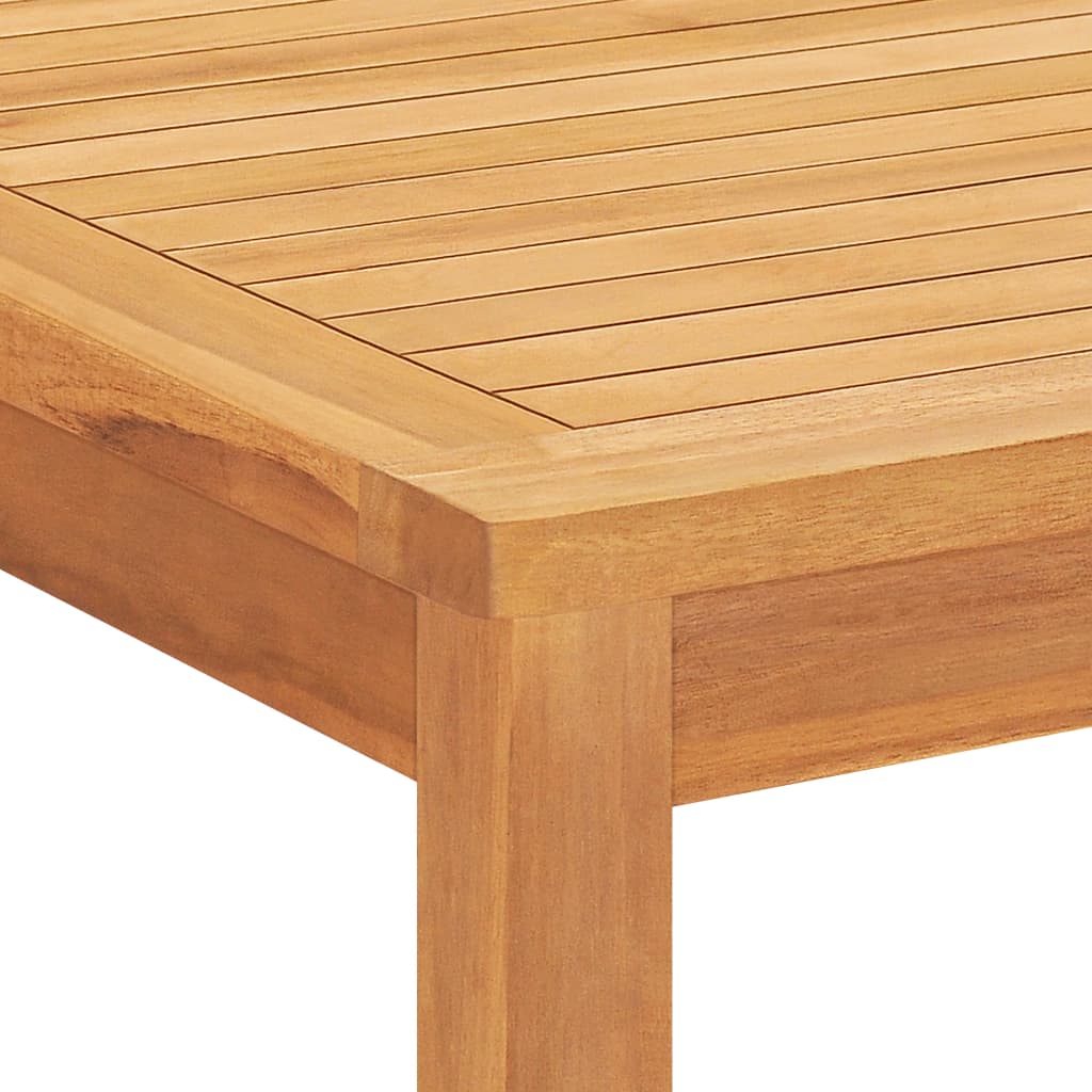 vidaXL Ensemble de salle à manger de jardin 5 pcs en teck massif