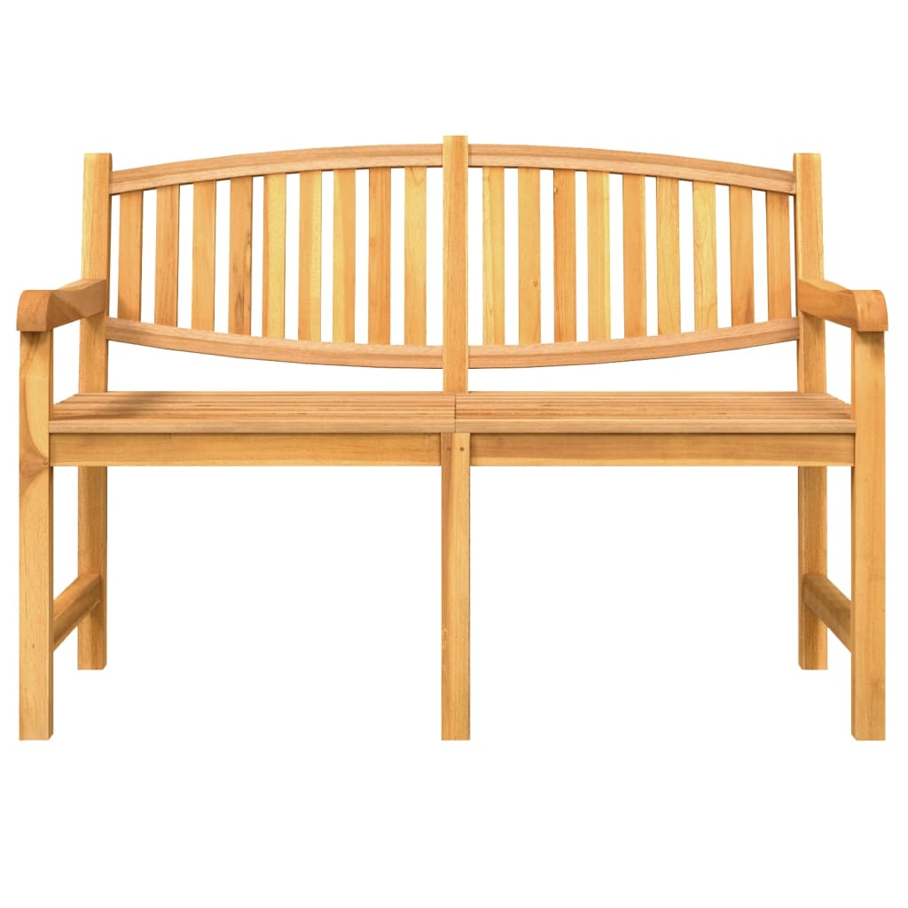 vidaXL 5-tlg. Garten-Essgruppe Massivholz Teak