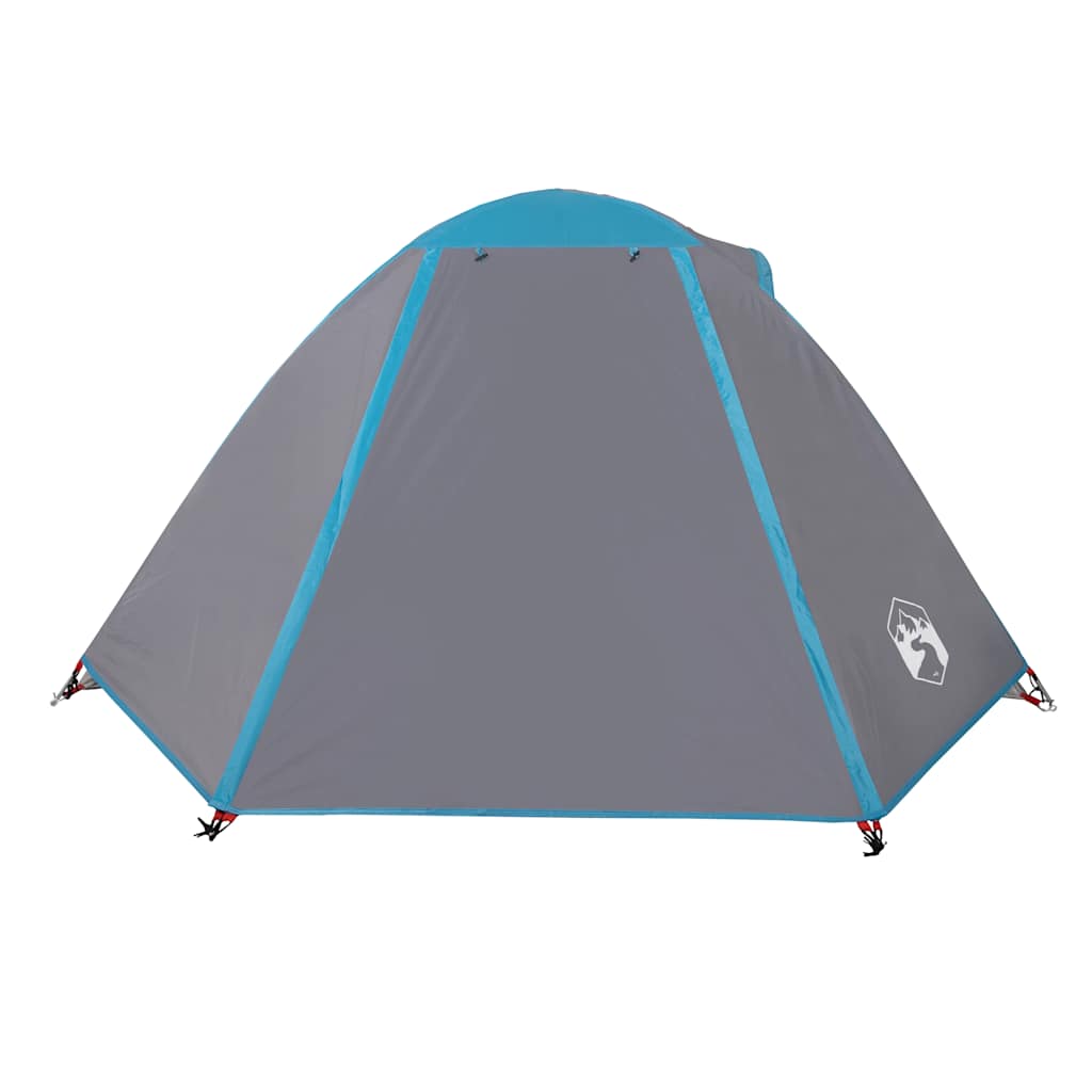 vidaXL Kuppel-Campingzelt 2 Personen Blau Wasserdicht