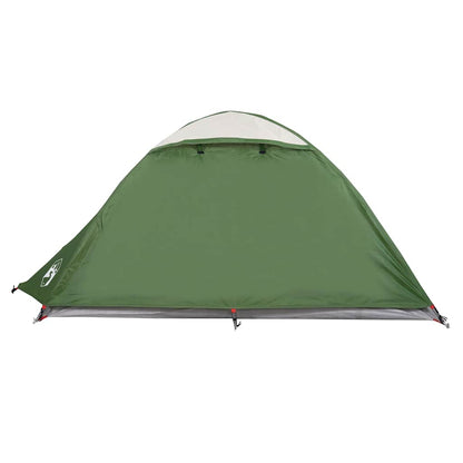 vidaXL Kuppel-Campingzelt 2 Personen Grün Wasserdicht