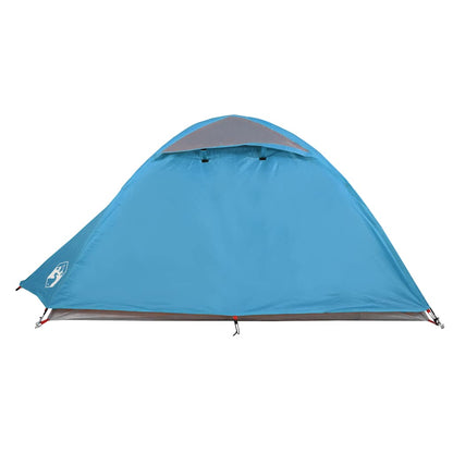 vidaXL Kuppel-Campingzelt 2 Personen Blau Wasserdicht