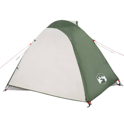 vidaXL Tente de camping dôme 4 personnes vert imperméable