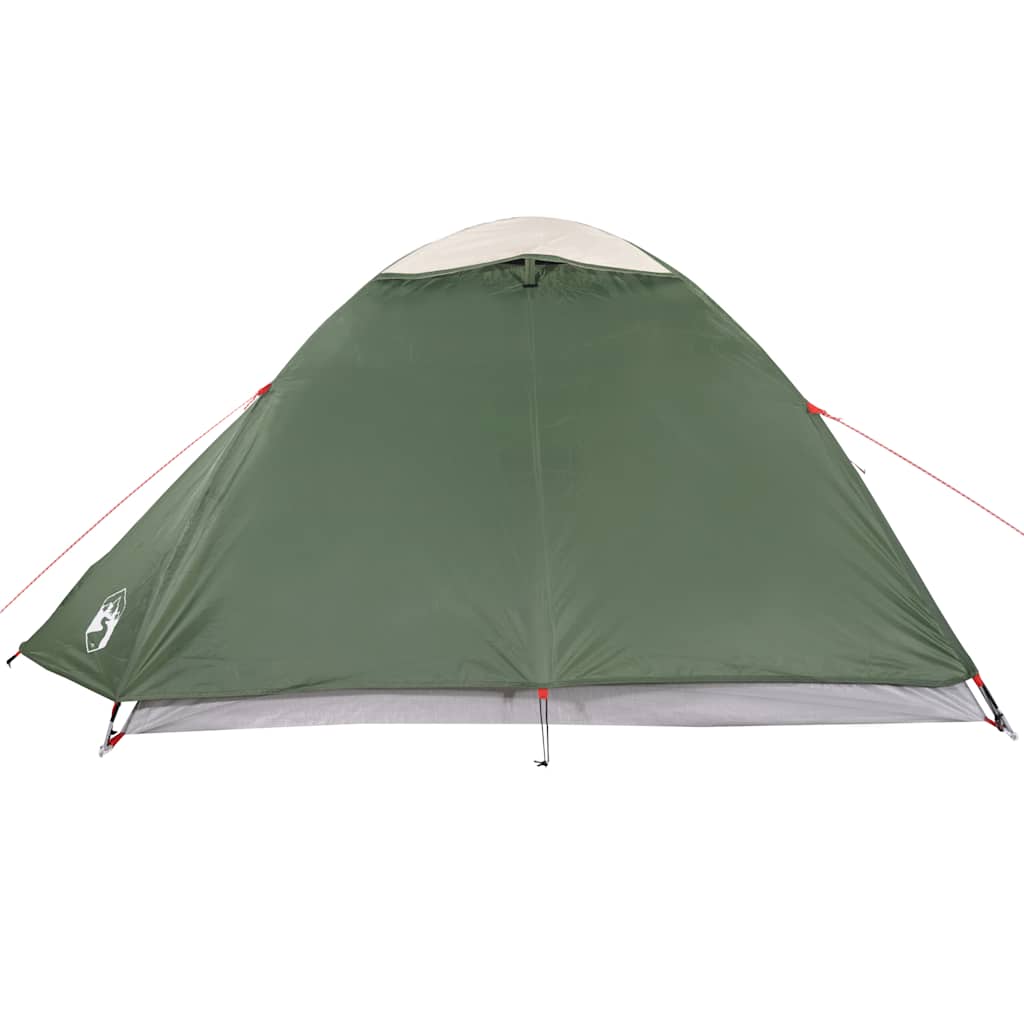 vidaXL Tente de camping dôme 4 personnes vert imperméable