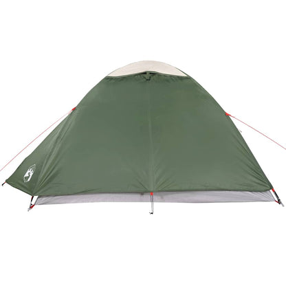 vidaXL Tente de camping dôme 4 personnes vert imperméable