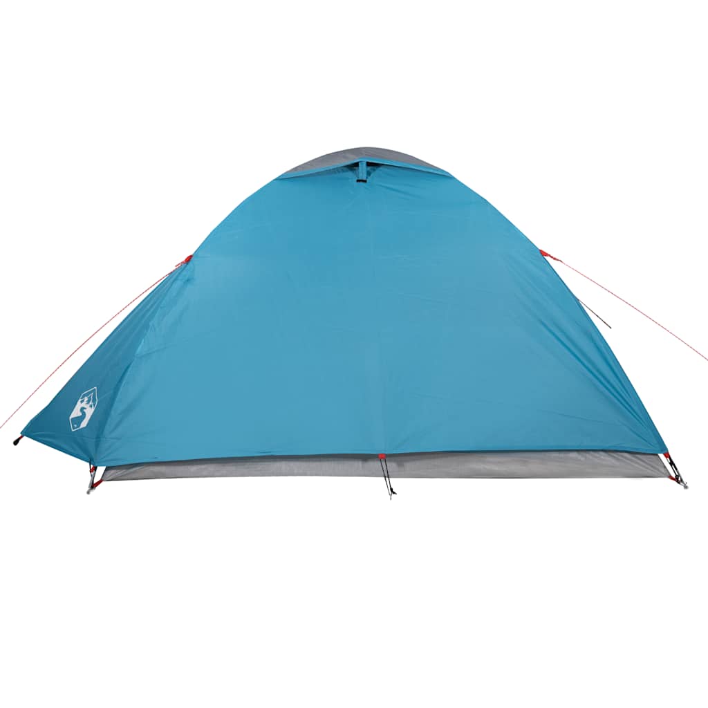 vidaXL Kuppel-Campingzelt 4 Personen Blau Wasserdicht