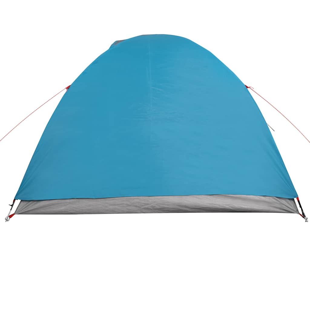vidaXL Kuppel-Campingzelt 4 Personen Blau Wasserdicht