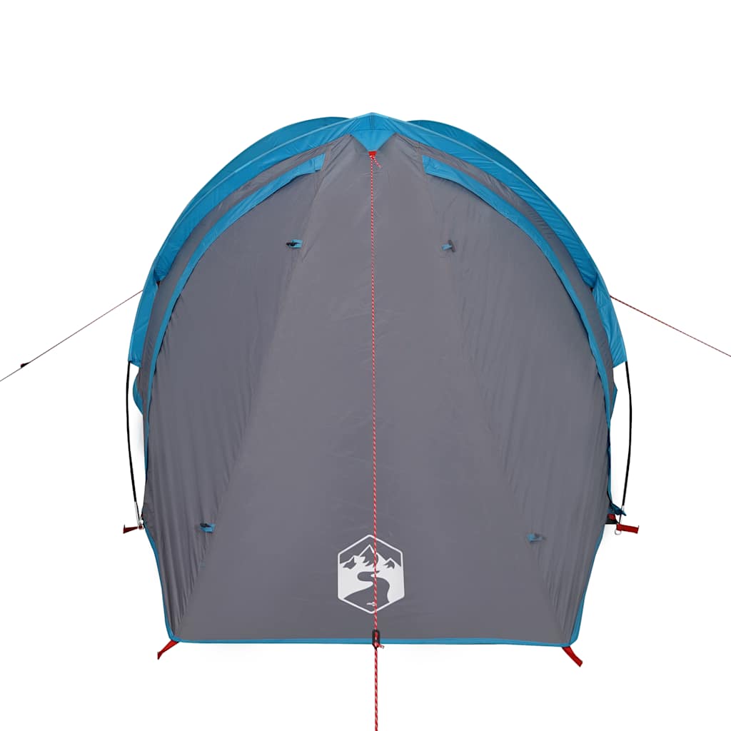 vidaXL Tente de camping dôme 2 personnes bleue imperméable