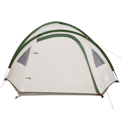 vidaXL Kuppel-Campingzelt 4 Personen Grün Wasserdicht