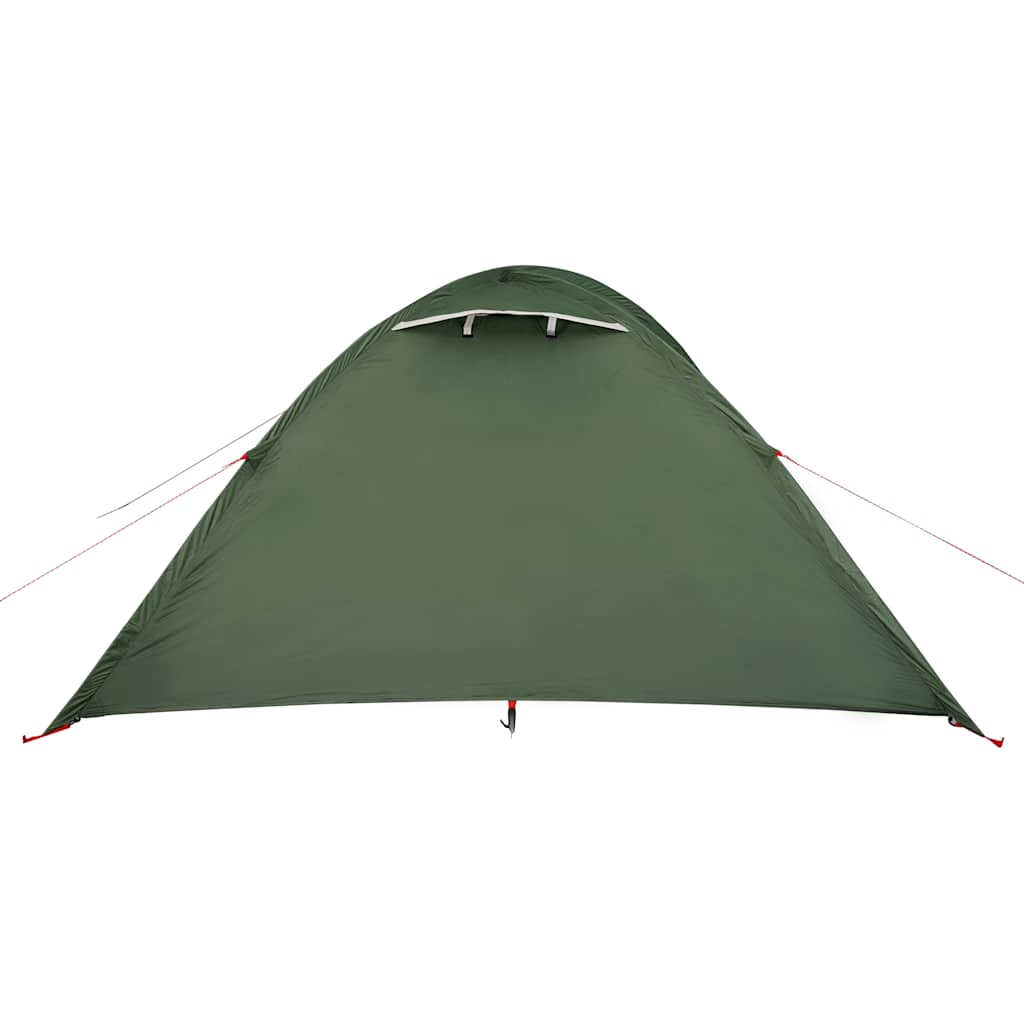 vidaXL Kuppel-Campingzelt 4 Personen Grün Wasserdicht