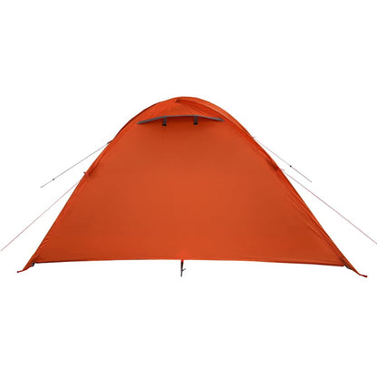 vidaXL Kuppel-Campingzelt 4 Personen Orange Wasserdicht