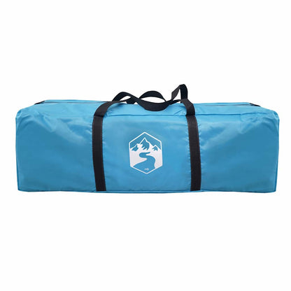 vidaXL Kuppel-Familienzelt 6 Personen Blau Wasserdicht