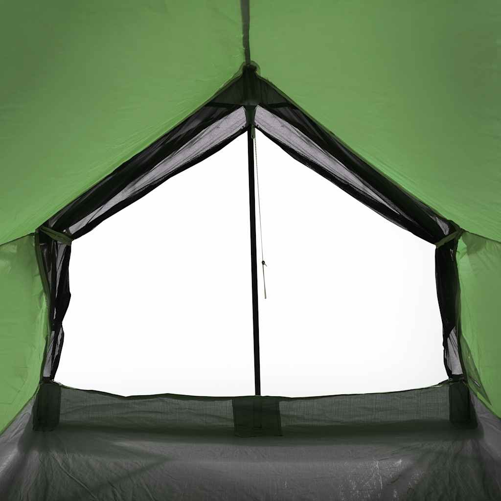 vidaXL Campingzelt 2 Personen Grün Wasserfest