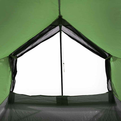 vidaXL Campingzelt 2 Personen Grün Wasserfest