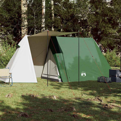vidaXL Campingzelt 3 Personen Grün Wasserfest