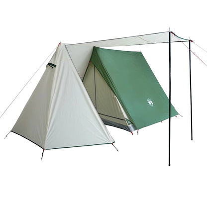 vidaXL Campingzelt 3 Personen Grün Wasserfest