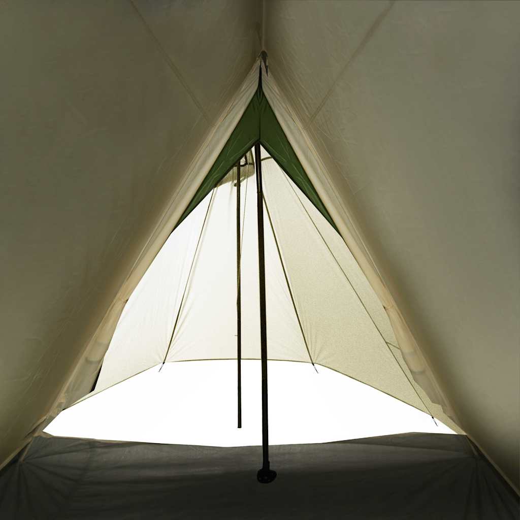 vidaXL Campingzelt 3 Personen Grün Wasserfest