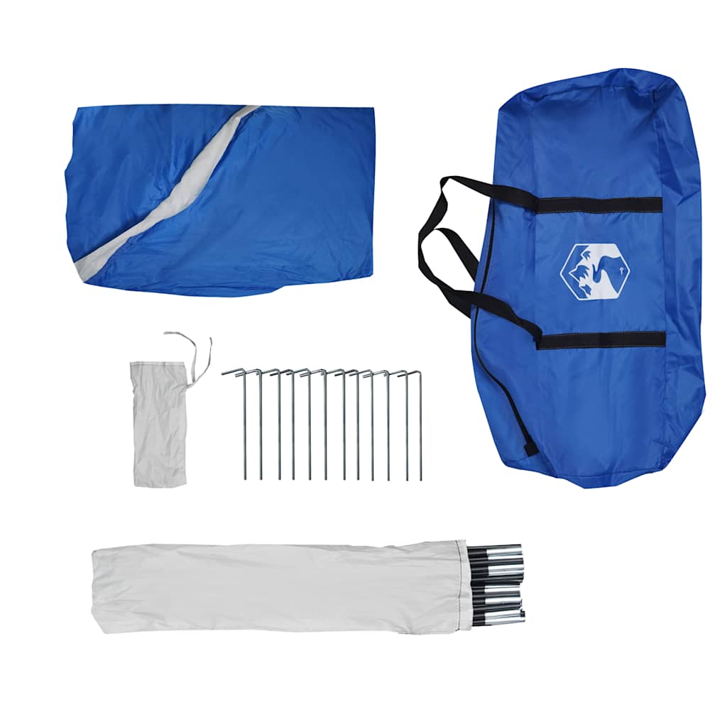 vidaXL Partyzelt Blau Wasserdicht