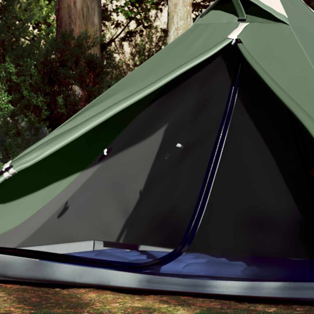 vidaXL Tipi-Hängezelt 1 Person Grün Wasserdicht